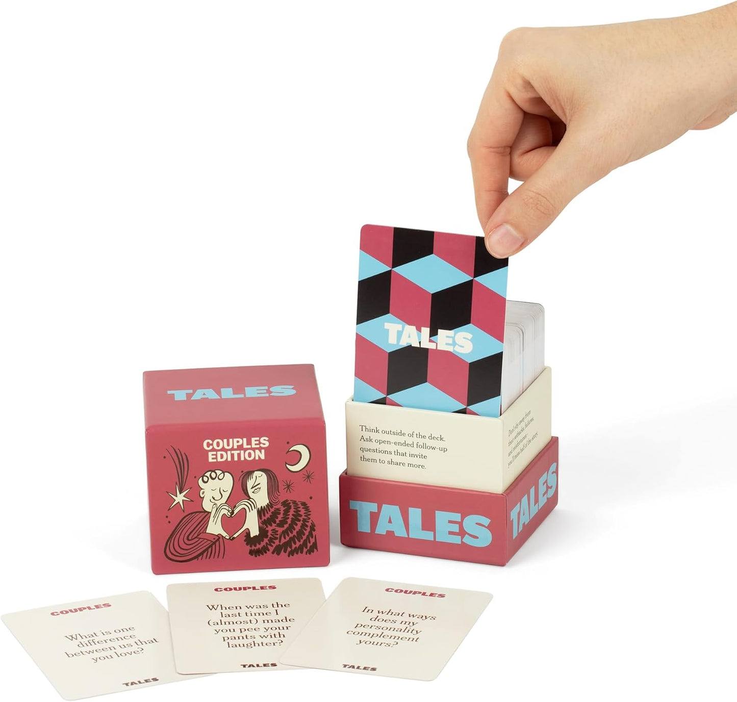 Couples Conversation Starter Cards – Deep Connection Date Night Game - Trenduff