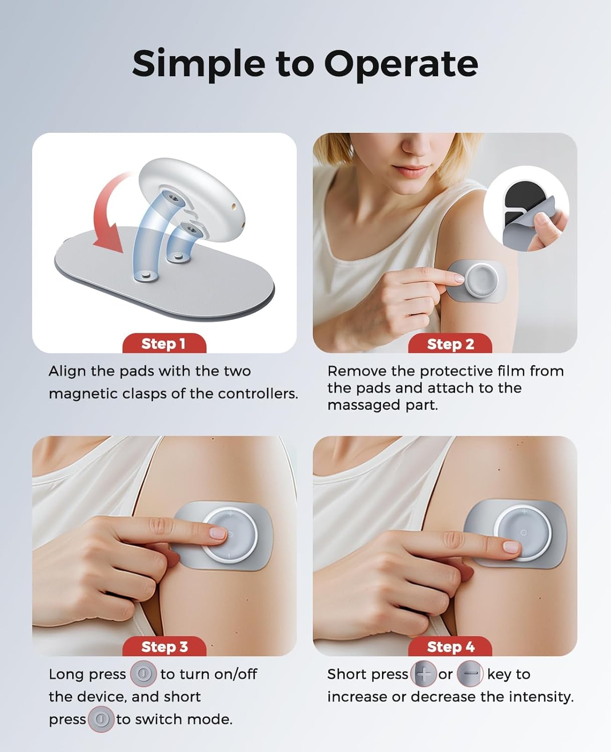 Wireless TENS Unit โ Portable Muscle Stimulator for Body Comfort - Trenduff