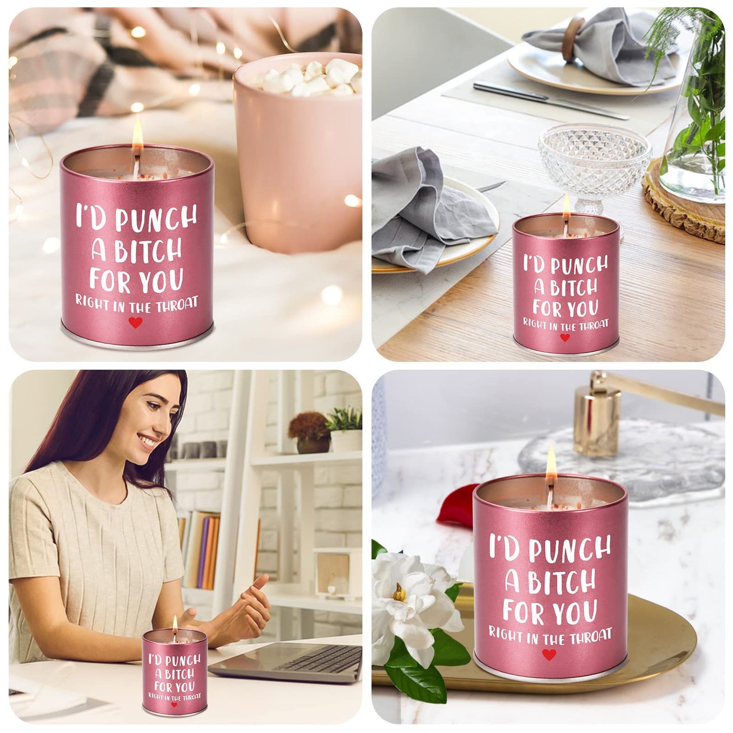 DIY Aromatherapy Candle – Romantic Handmade Gift in Tin - Trenduff