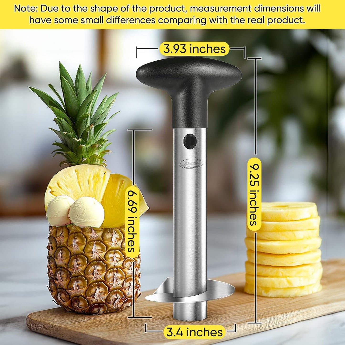 Premium Pineapple Corer – Stainless Steel Easy Slice Tool - Trenduff