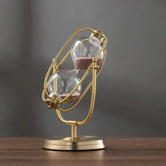 360° Rotating Metal Sand Hourglass - Trenduff