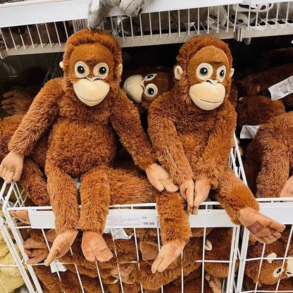 Punch Monkey Orangutan Plush – Viral Hanging Soft Toy - Trenduff