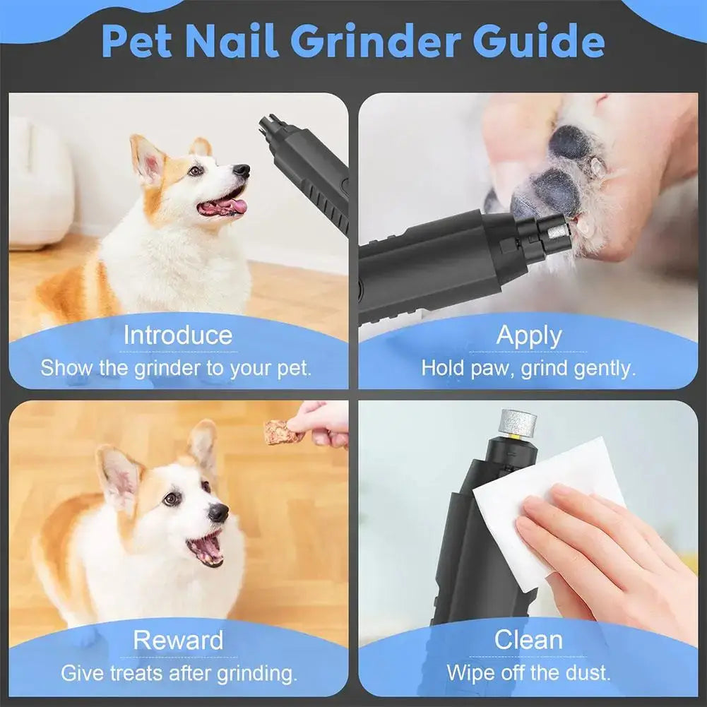 Professional Pet Nail Grinder – Safe & Stress-Free Paw Trimming