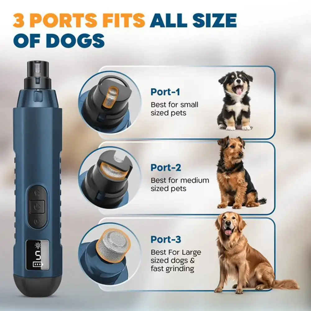 Professional Pet Nail Grinder – Safe & Stress-Free Paw Trimming