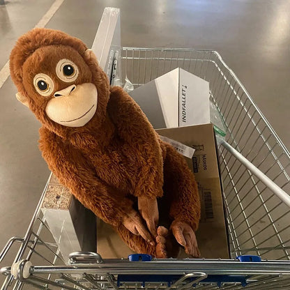 Punch Monkey Orangutan Plush – Viral Hanging Soft Toy - Trenduff