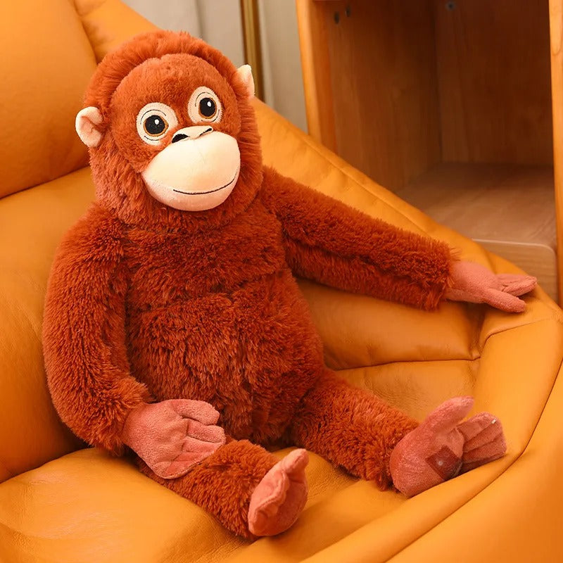 Punch Monkey Orangutan Plush – Viral Hanging Soft Toy - Trenduff