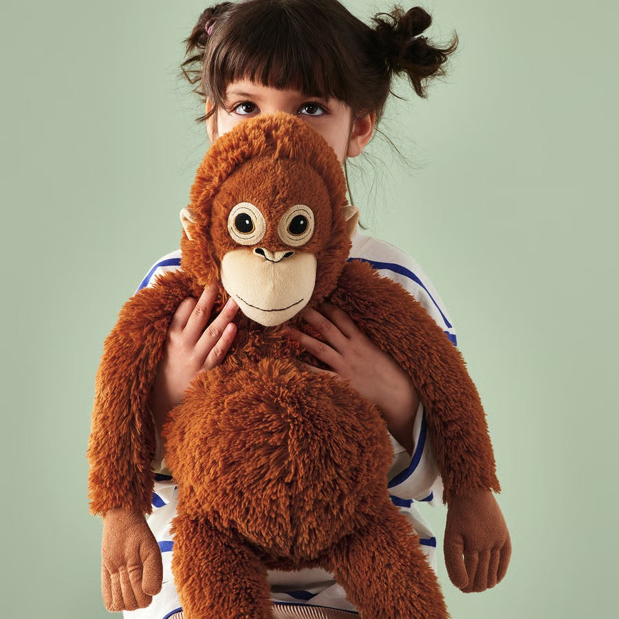 Punch Monkey Orangutan Plush – Viral Hanging Soft Toy - Trenduff