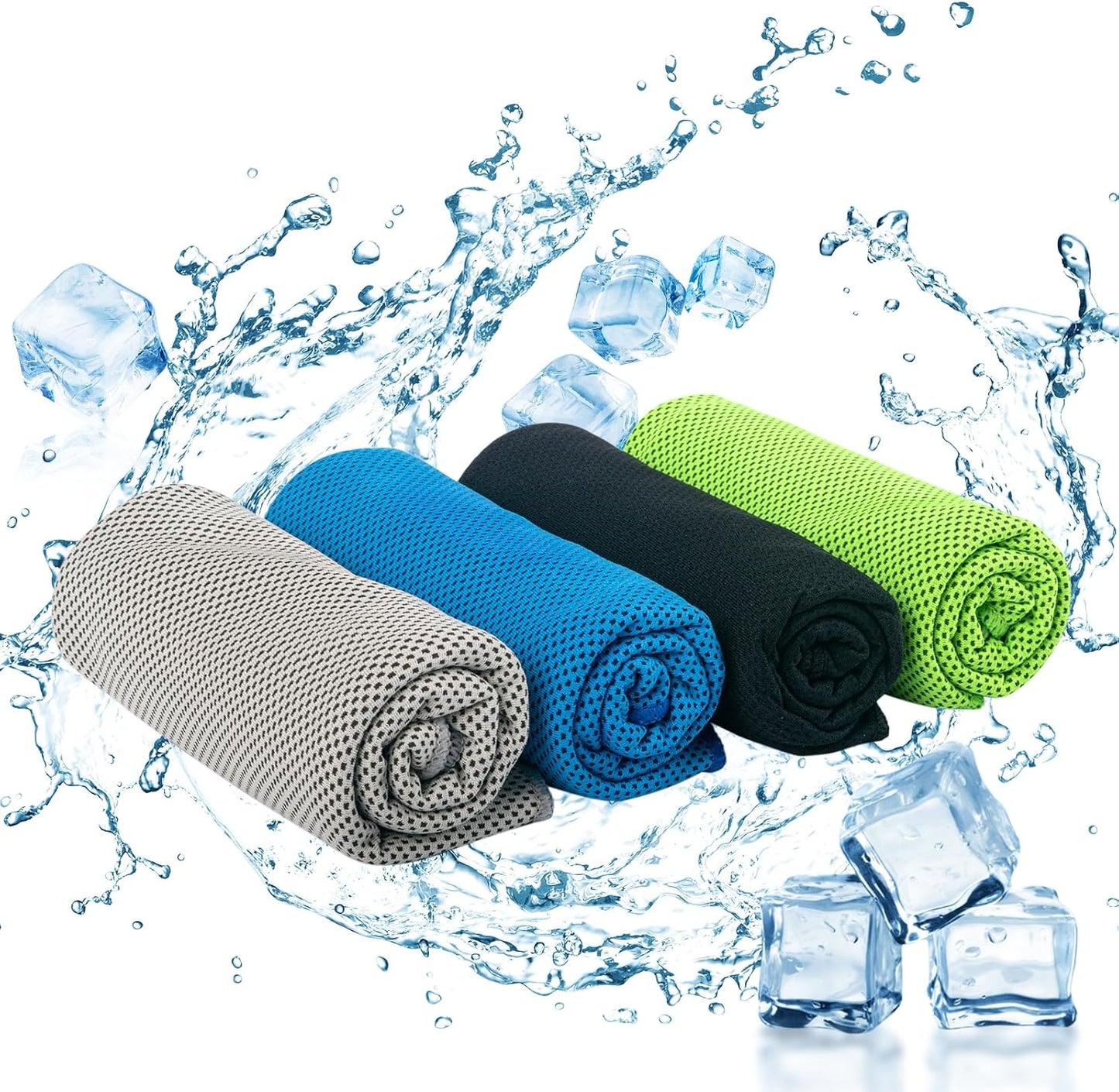 2 Pack Cooling Towels – Instant Cooling Towels for Sports & Outdoor Use - Trenduff