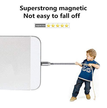 3-in-1 Magnetic Fast Charging Cable – USB-C/iOS/Micro USB with LED - Trenduff