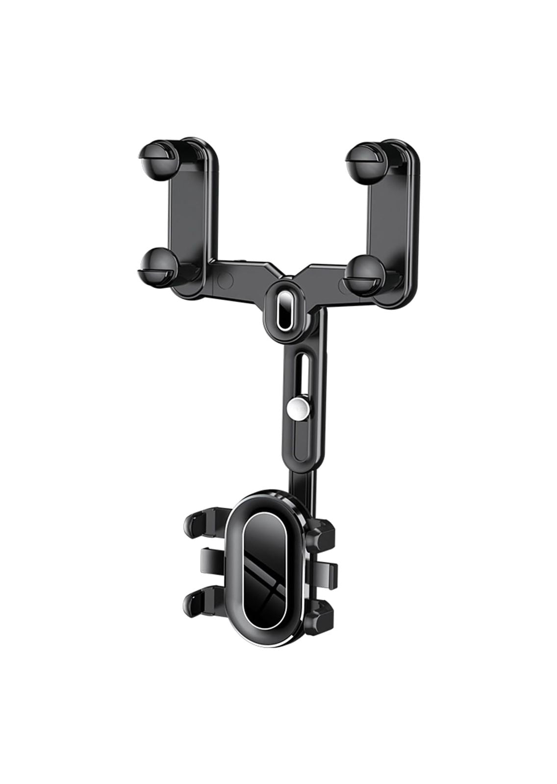 Rear View Mirror Car Phone Holder – Rotatable & Stable Mount - Trenduff