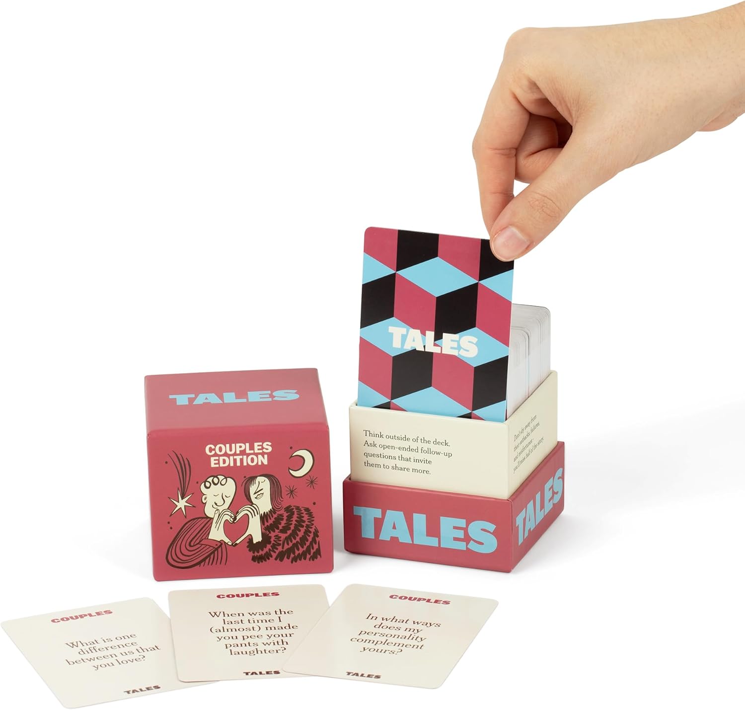 Couples Conversation Starter Cards – Deep Connection Date Night Game - Trenduff