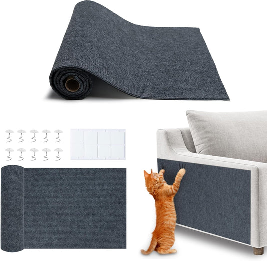 Peel Stick Cat Scratcher Mat – Sofa Furniture Protector - Trenduff