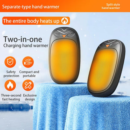 Rechargeable Magnetic Hand Warmer – Fast Heating Winter Warmer - Trenduff