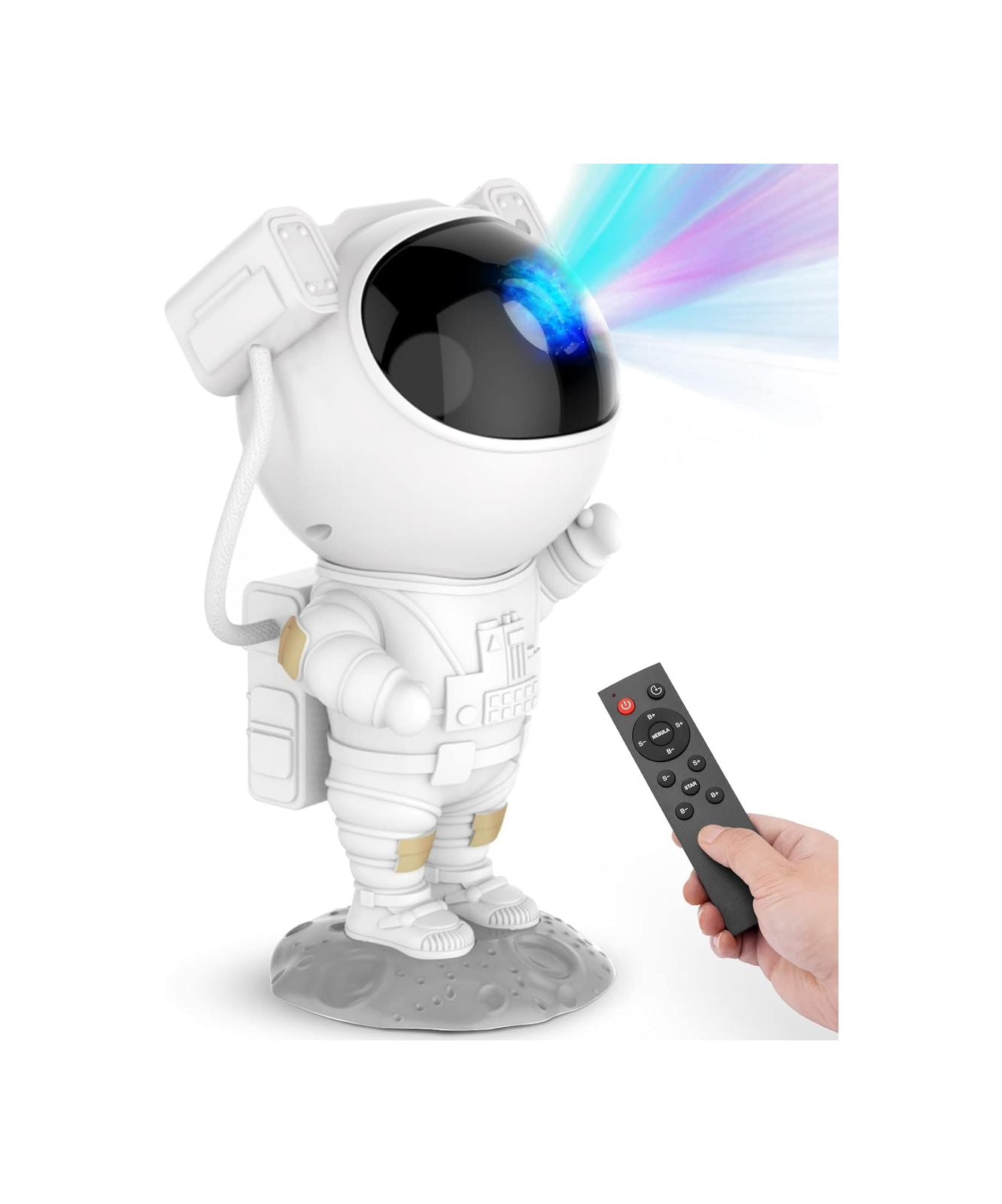 Astronaut Star Projector Galaxy Night Light for Bedroom Decor - Trenduff
