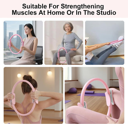 Fitness Circle Pilates Ring – 14 Inch Toning Ring for Home Workouts - Trenduff