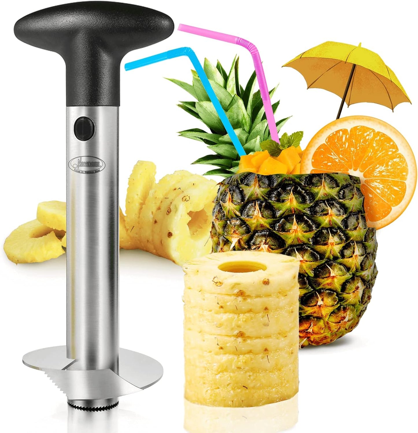 Premium Pineapple Corer – Stainless Steel Easy Slice Tool - Trenduff