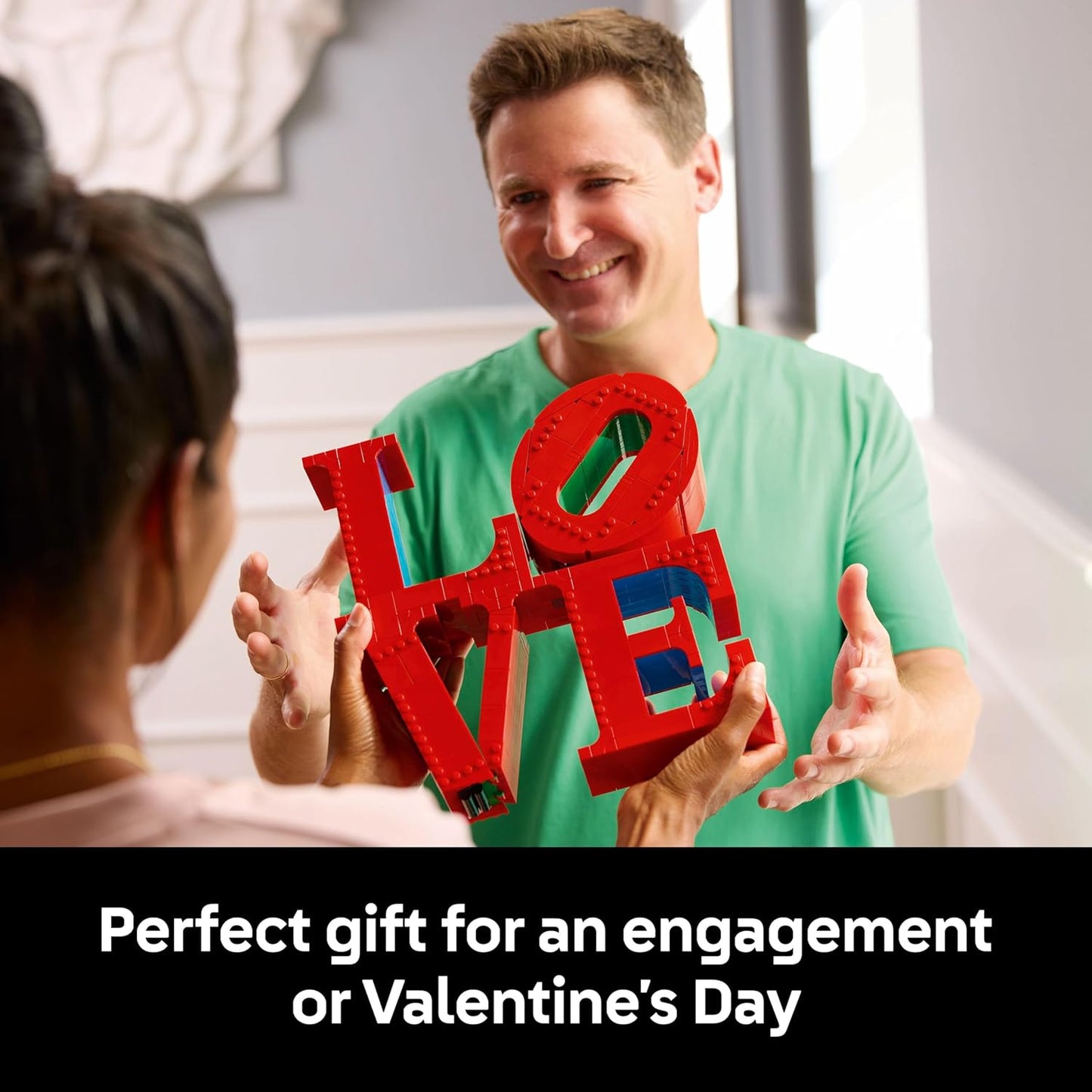 Love Collectible Building Set – DIY Home Decor Gift for Adults