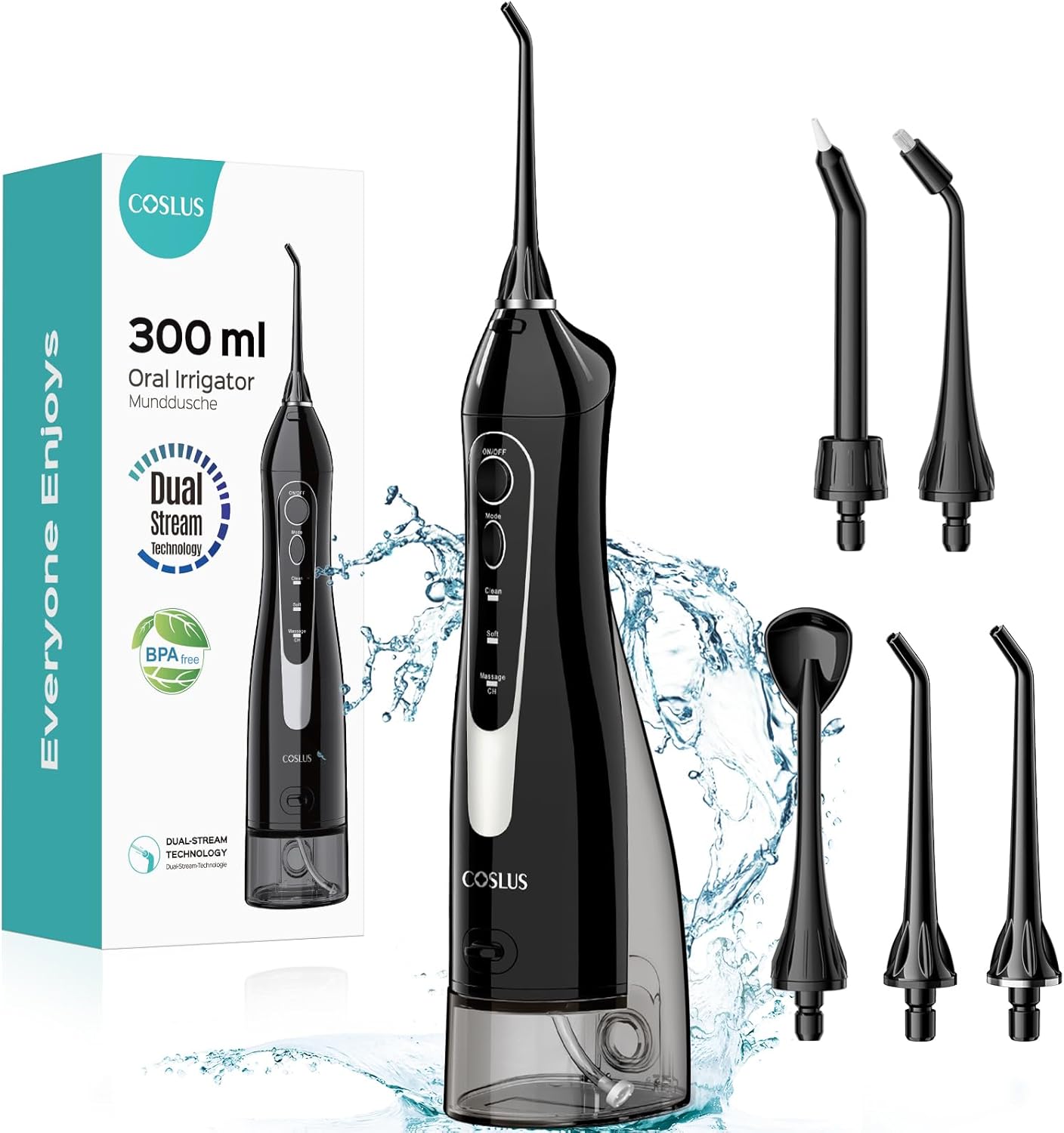 Water Dental Flosser – Cordless Oral Irrigator for Deep Teeth Cleaning - Trenduff
