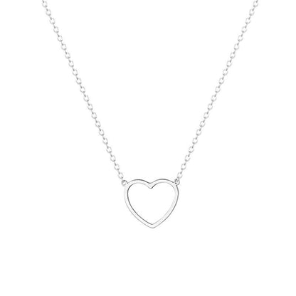 Mini Heart Necklace 18K Gold – Stainless Steel Love Chain
