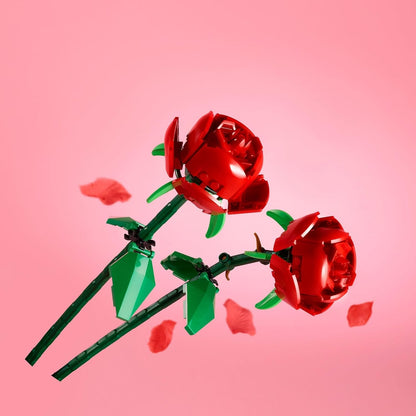 Roses Building Kit for Kids & Home Decor – Gift for Flower Lovers - Trenduff