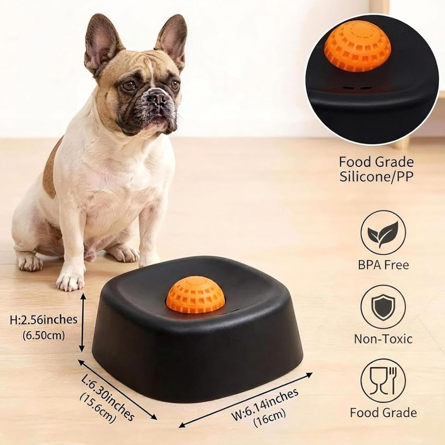 Slow Feeder Dog Bowl – Spill Resistant Lick Mat Puzzle Toy - Trenduff
