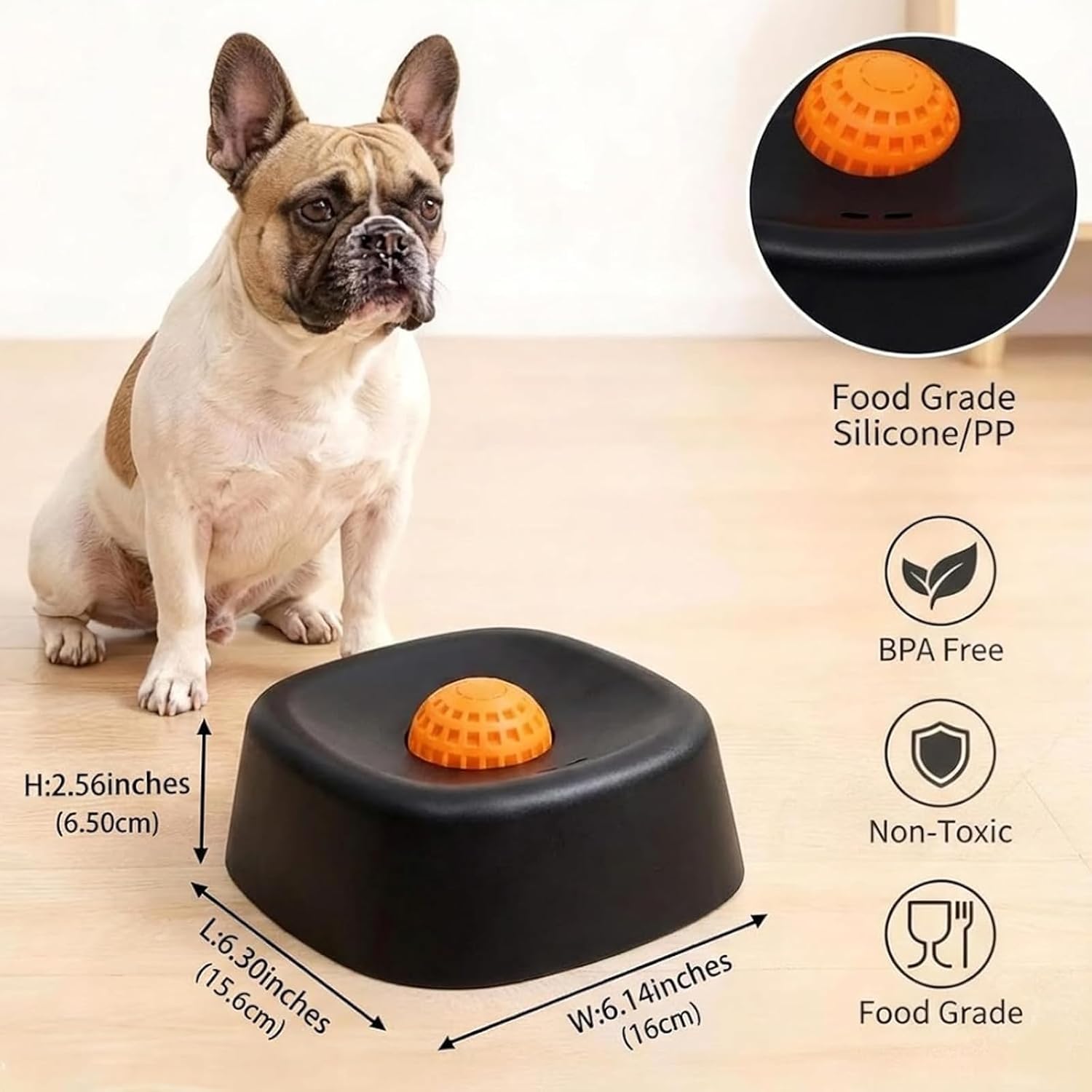 Slow Feeder Dog Bowl – Spill Resistant Lick Mat Puzzle Toy - Trenduff