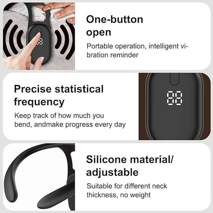 Ultrasonic Posture Corrector – Smart Neck Support & Pain Relief