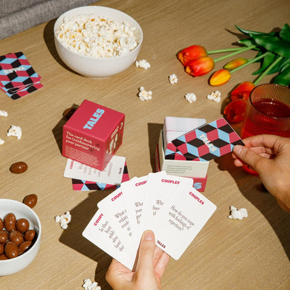 Couples Conversation Starter Cards – Deep Connection Date Night Game - Trenduff