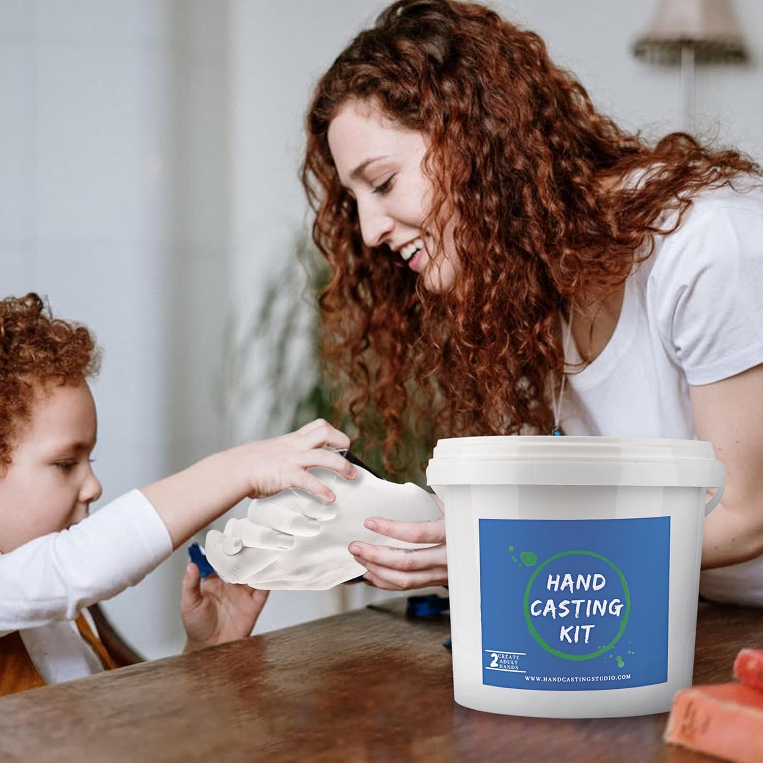 Hands Casting Kit for Couples – DIY Plaster Hand Mold for Memories - Trenduff
