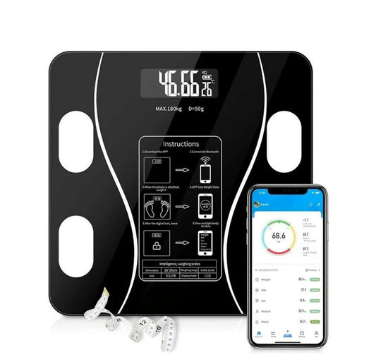 Smart Digital Body Weight Scale with Bluetooth App Sync - Trenduff