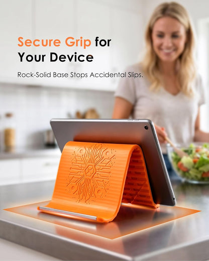 Portable Foldable Phone Holder – Flexible 360° Silicone Travel Stand