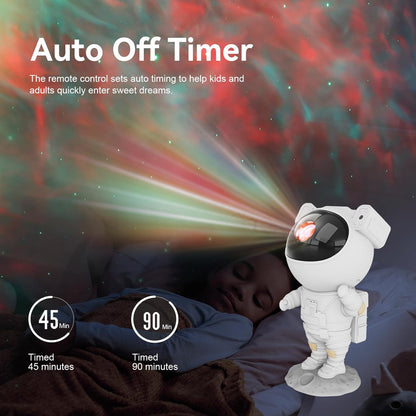 Astronaut Star Projector Galaxy Night Light for Bedroom Decor - Trenduff