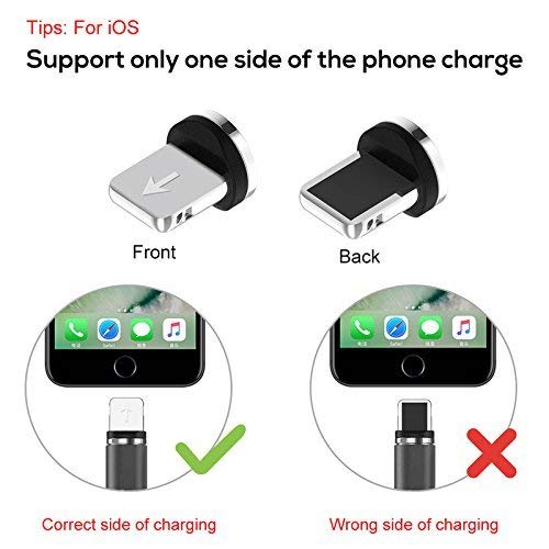 3-in-1 Magnetic Fast Charging Cable – USB-C/iOS/Micro USB with LED - Trenduff