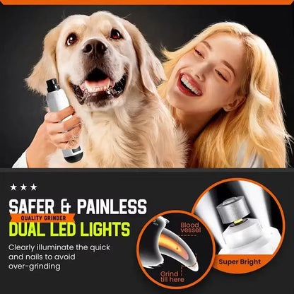 Professional Pet Nail Grinder – Safe & Stress-Free Paw Trimming