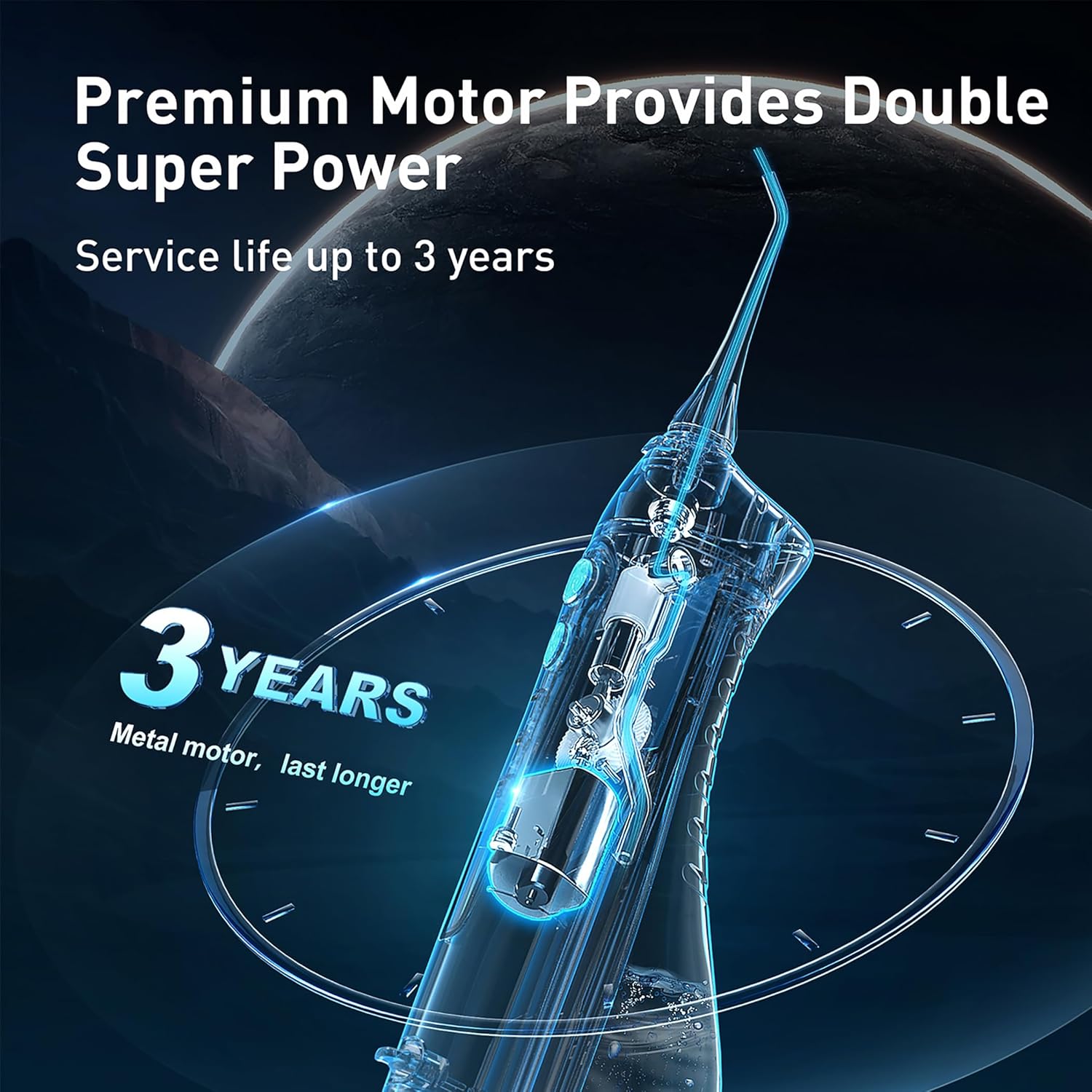 Water Dental Flosser – Cordless Oral Irrigator for Deep Teeth Cleaning - Trenduff