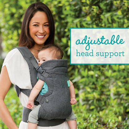 4-in-1 Convertible Baby Carrier – Adjustable Ergonomic Babywearing - Trenduff