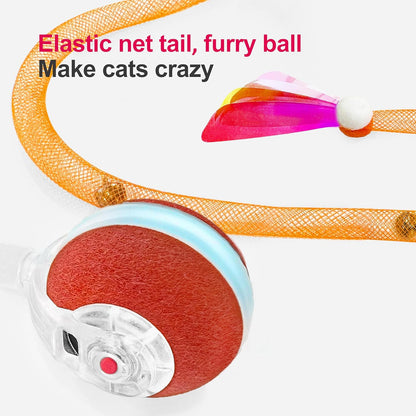 Interactive Cat Toy Ball – Motion Activated Play for Indoor Cats - Trenduff