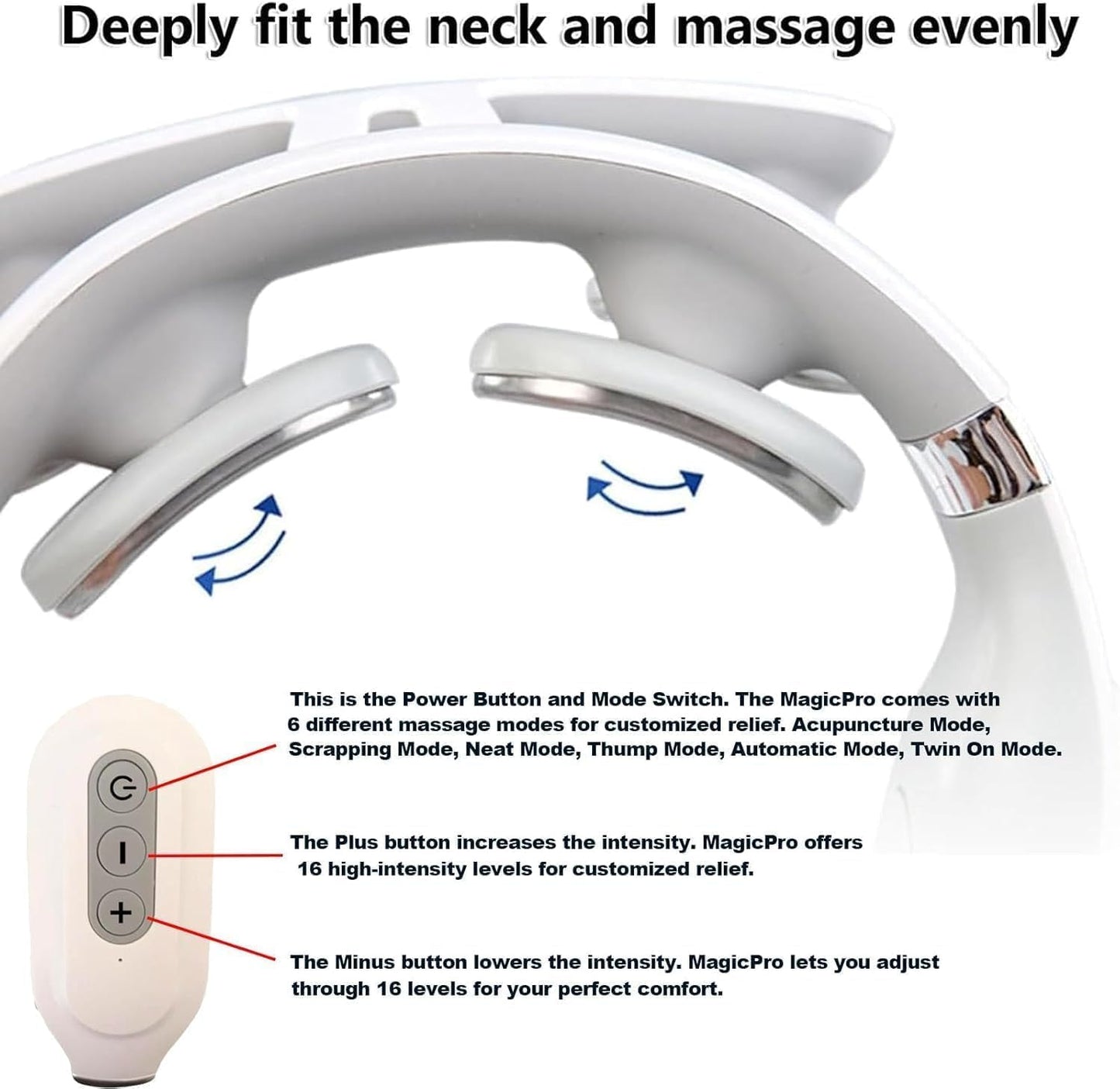 Vitality Magic Pro 2.0 Neck Massager – Deep Muscle Relaxation
