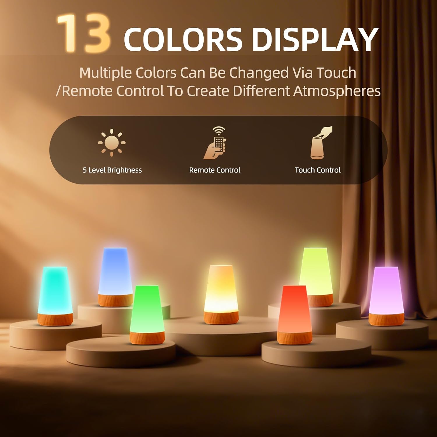 portable night light lamp for home use