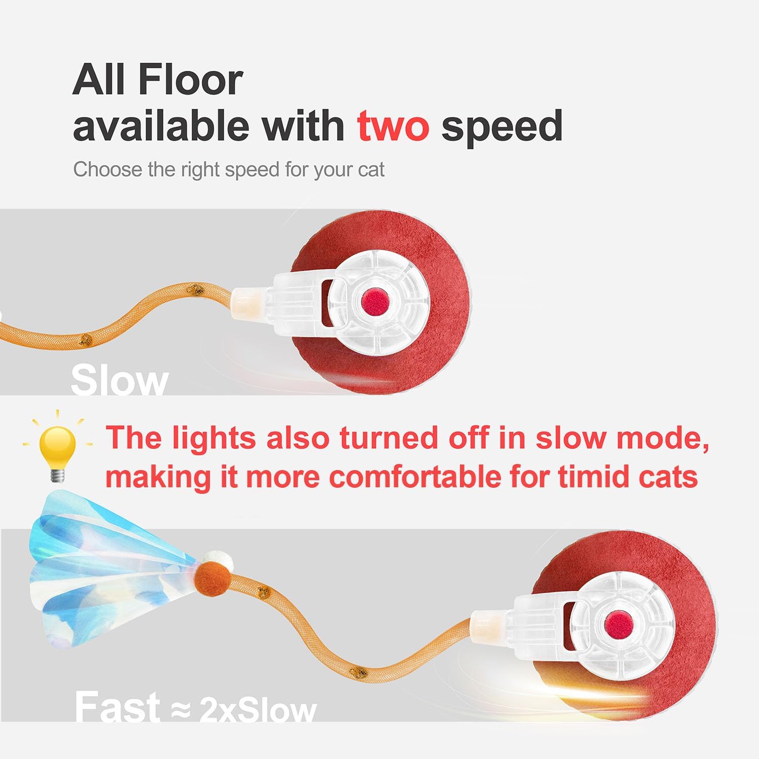 Interactive Cat Toy Ball – Motion Activated Play for Indoor Cats - Trenduff