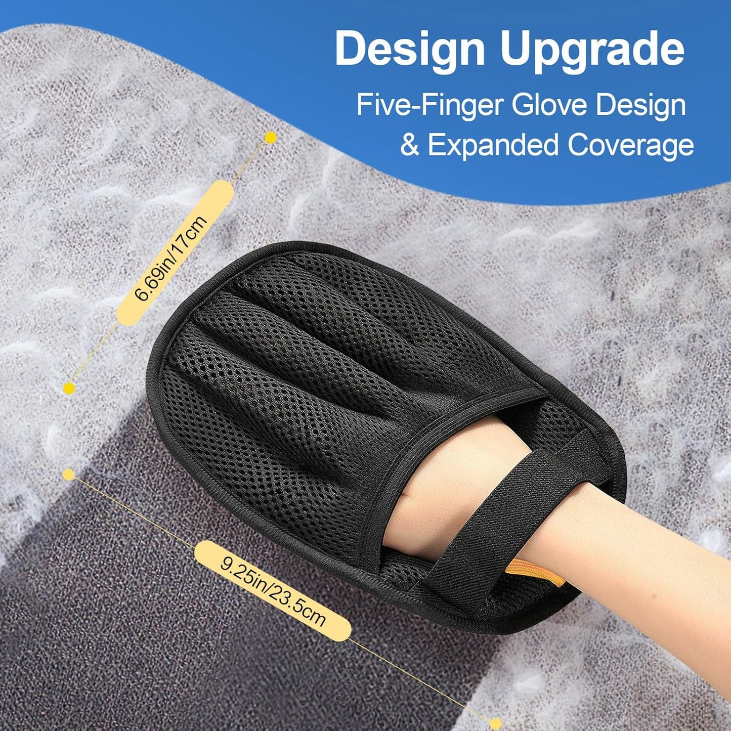 Pet Hair Removal Glove – Reusable Electrostatic Cleaner for Cats & Dogs - Trenduff