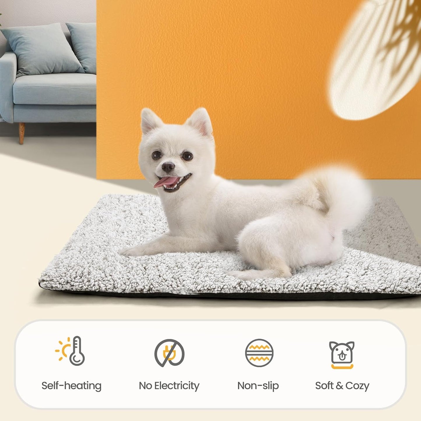 Self Warming Cat Bed – Extra Warm Thermal Pet Pad for Indoor & Outdoor - Trenduff