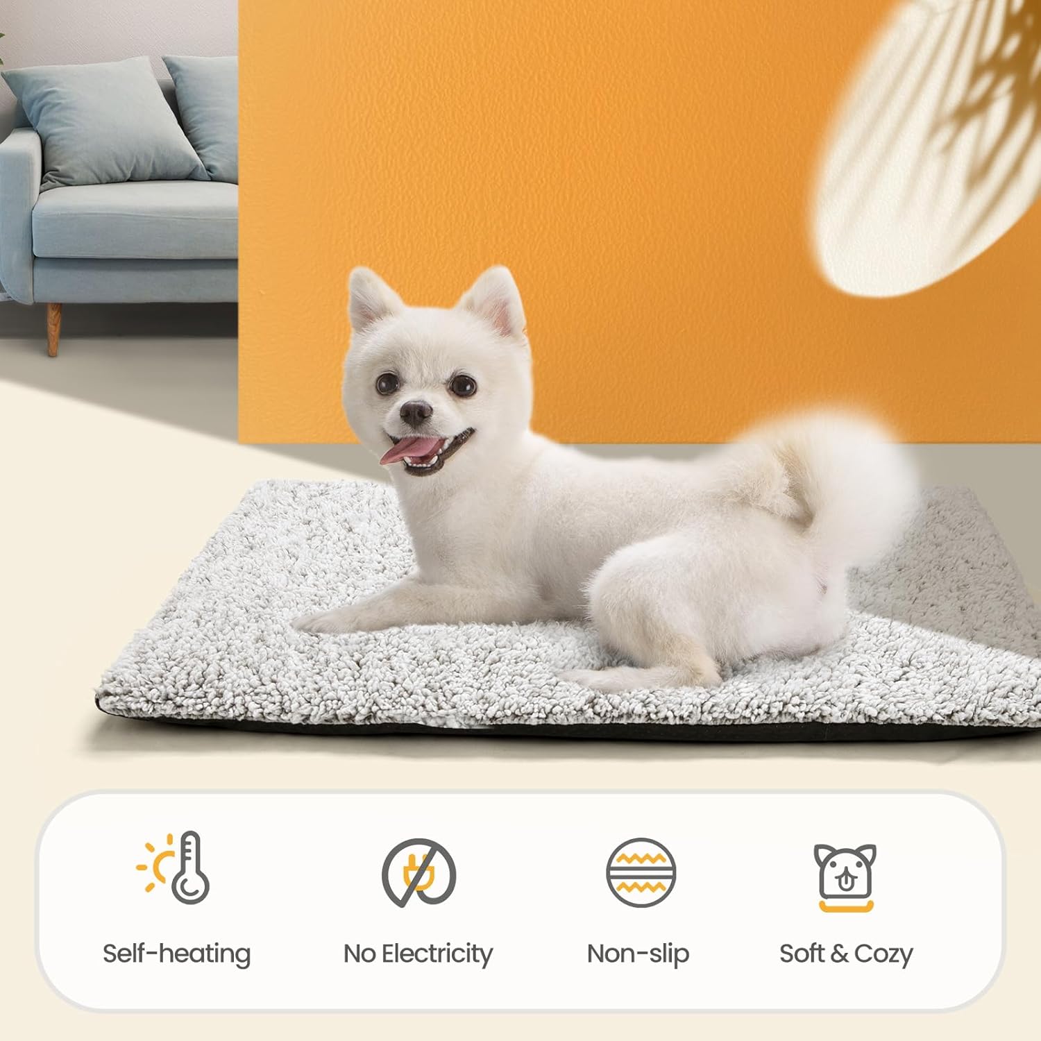 Self Warming Cat Bed – Extra Warm Thermal Pet Pad for Indoor & Outdoor - Trenduff