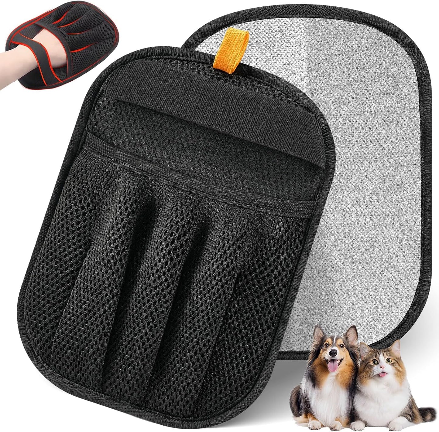 Pet Hair Removal Glove – Reusable Electrostatic Cleaner for Cats & Dogs - Trenduff