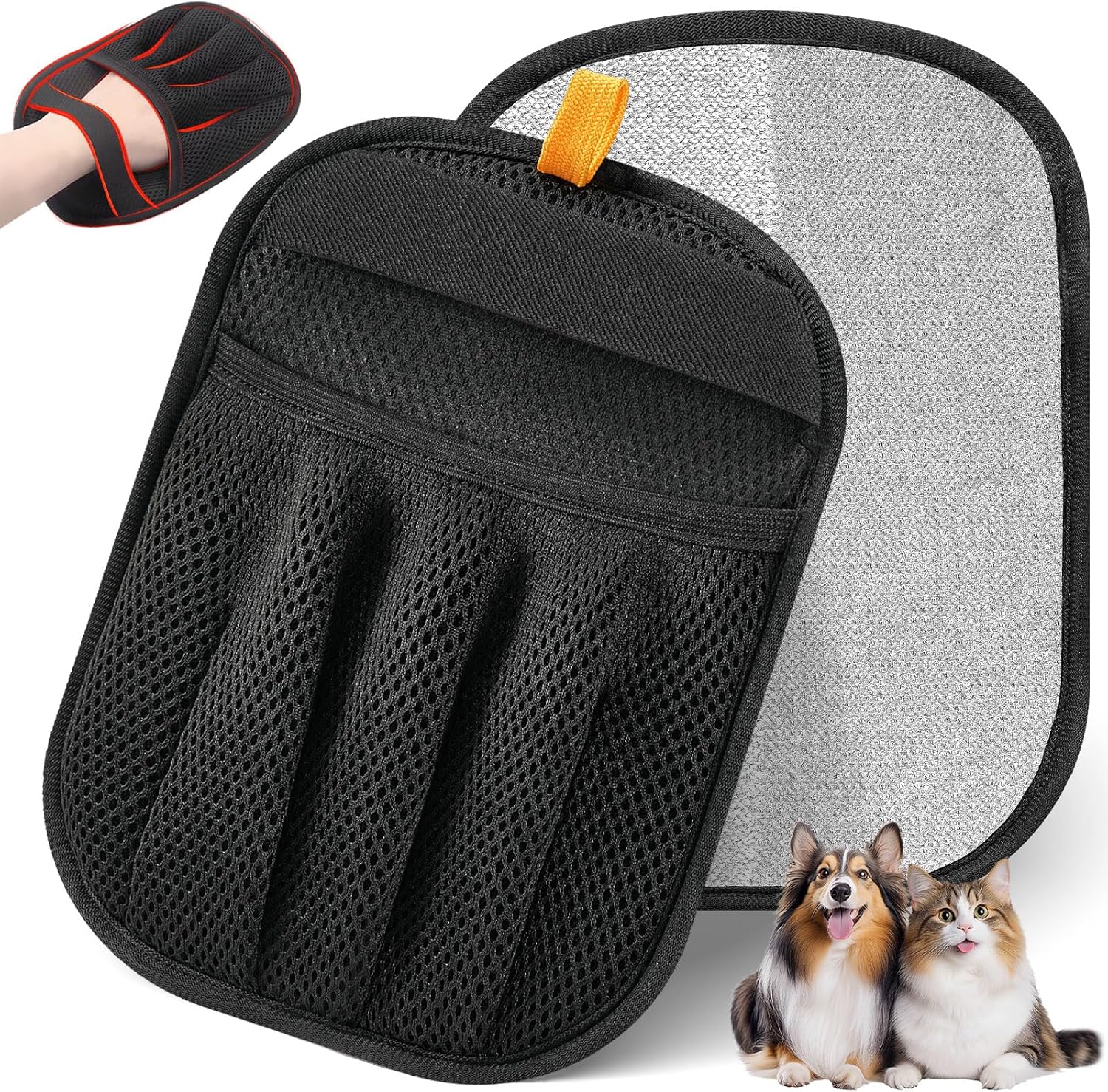 Pet Hair Removal Glove – Reusable Electrostatic Cleaner for Cats & Dogs - Trenduff