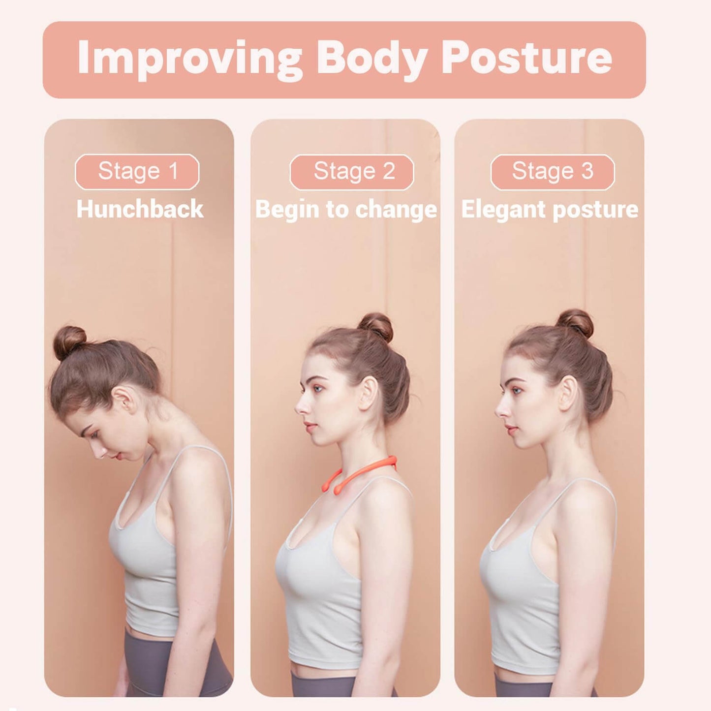 Ultrasonic Posture Corrector – Smart Neck Support & Pain Relief