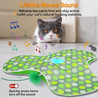 Interactive Cat Toy Rechargeable – Smart Self Play Toy for Indoor Cats - Trenduff