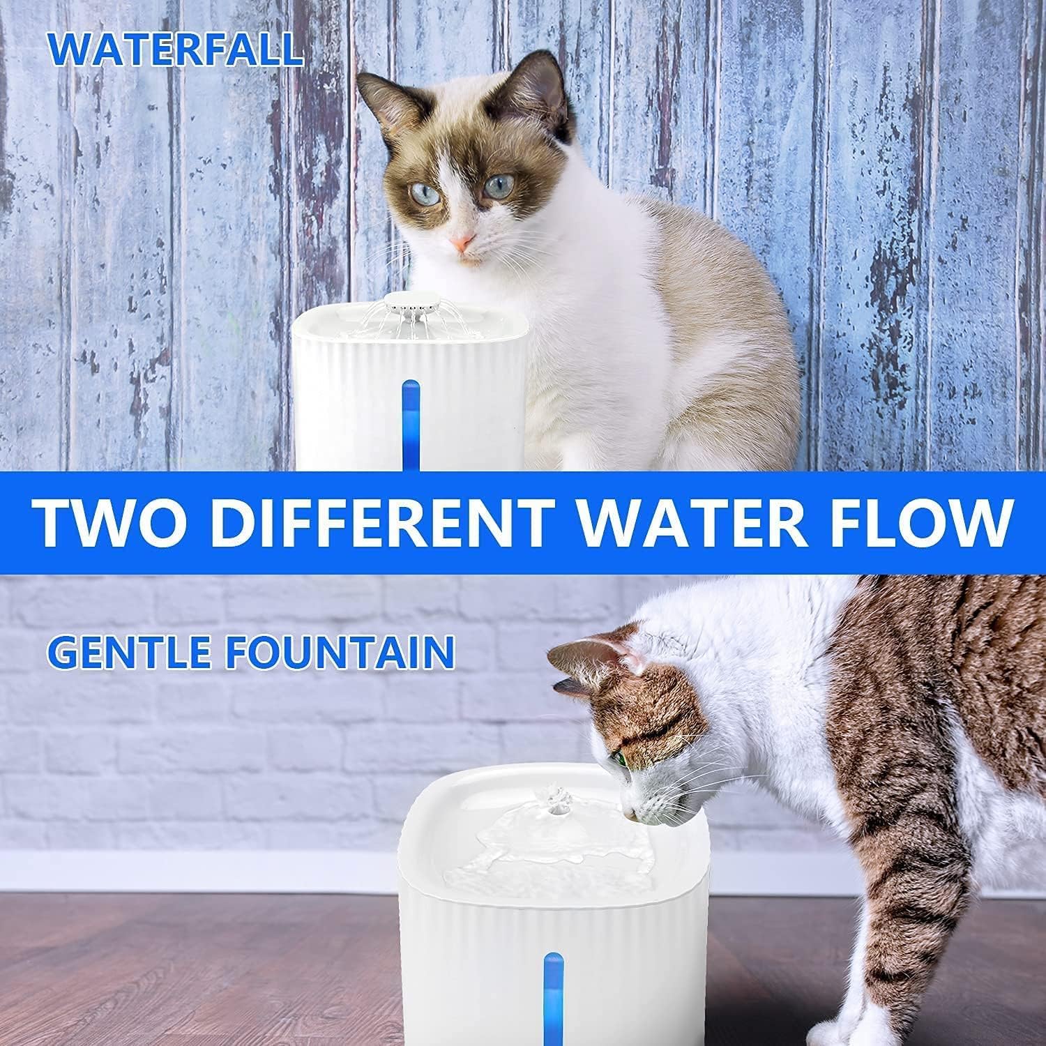 Cat Water Fountain – Automatic Flow Pet Feeder Bowl - Trenduff