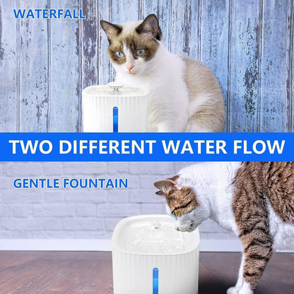 Cat Water Fountain – Automatic Flow Pet Feeder Bowl - Trenduff