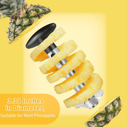 Premium Pineapple Corer – Stainless Steel Easy Slice Tool - Trenduff